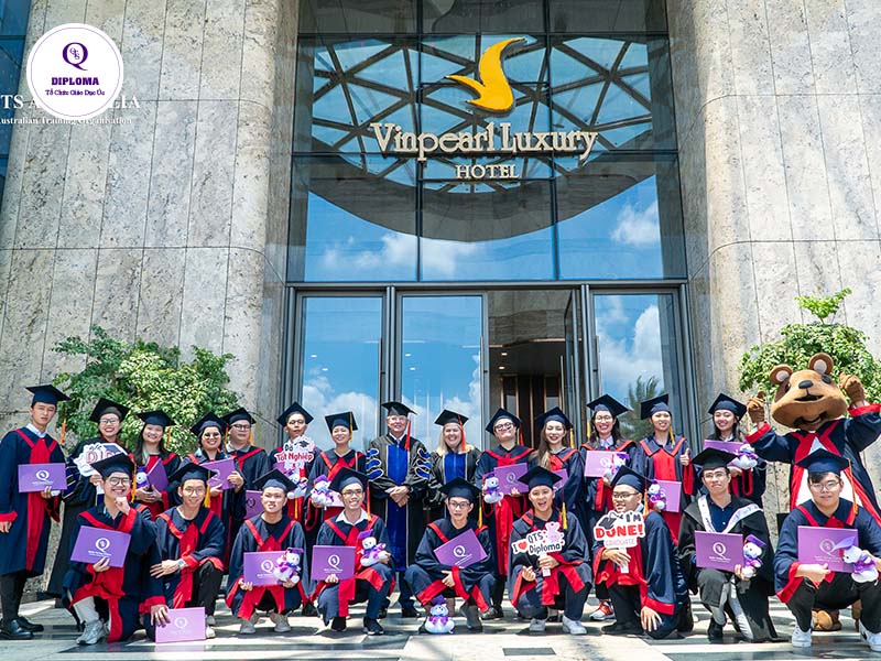 Nhiều học viên tốt nghiệp chương trình QTS Diploma được chuyển thẳng năm 2 đại học Victoria