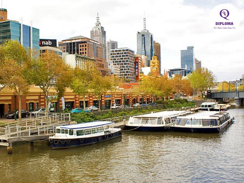 chi phí du học úc Melbourne