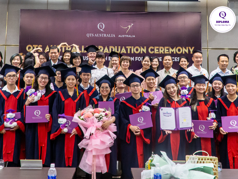 Học viên tốt nghiệp chương trình QTS Diploma có thể chuyển tiếp lên đến năm 2 Đại học tại Úc 