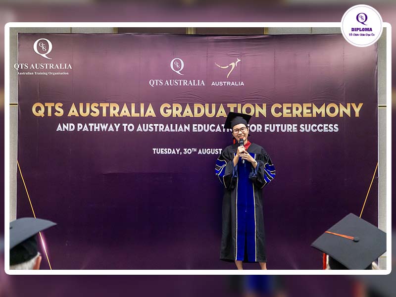 Bà Tracy Trần - Đại Diện Ban Lãnh Đạo QTS Australia tại Việt Nam