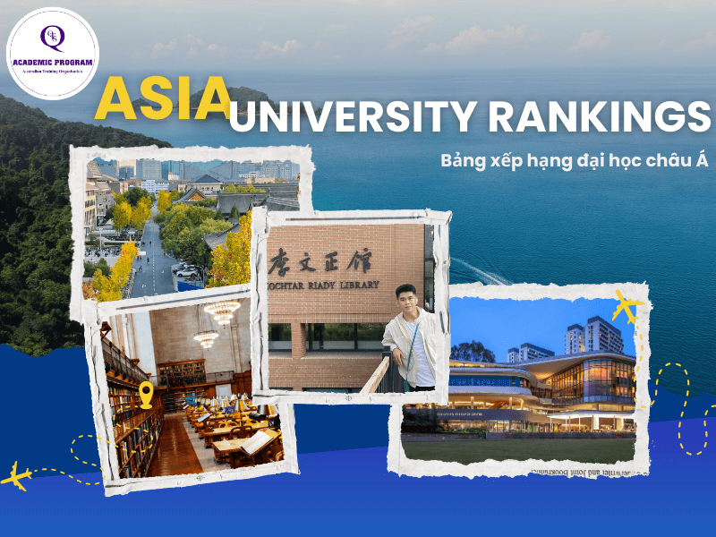 Bảng xếp hạng đại học châu Á 2025 - THE