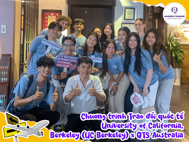 Chương trình Trao đổi quốc tế University of California, Berkeley (UC Berkeley) x QTS Australia