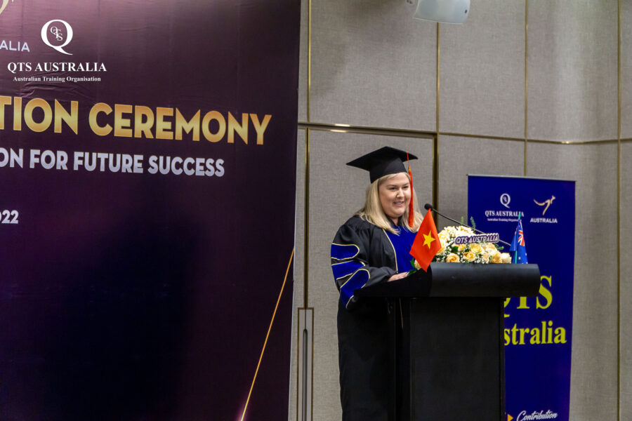 Th.S Catherine Gordon - Đại diện Giảng viên chương trình QTS Diploma