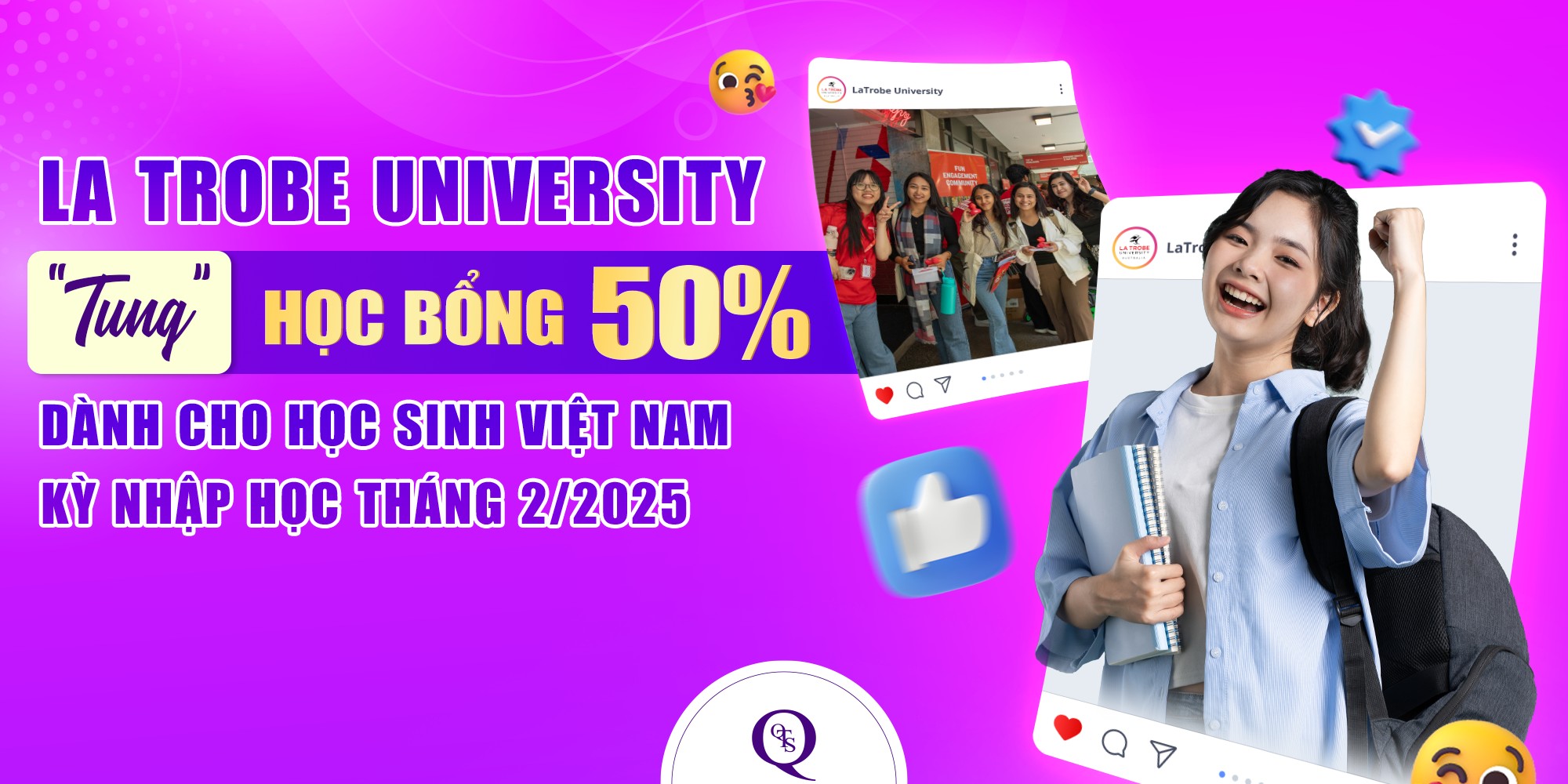 học bổng latrobe uni 2025