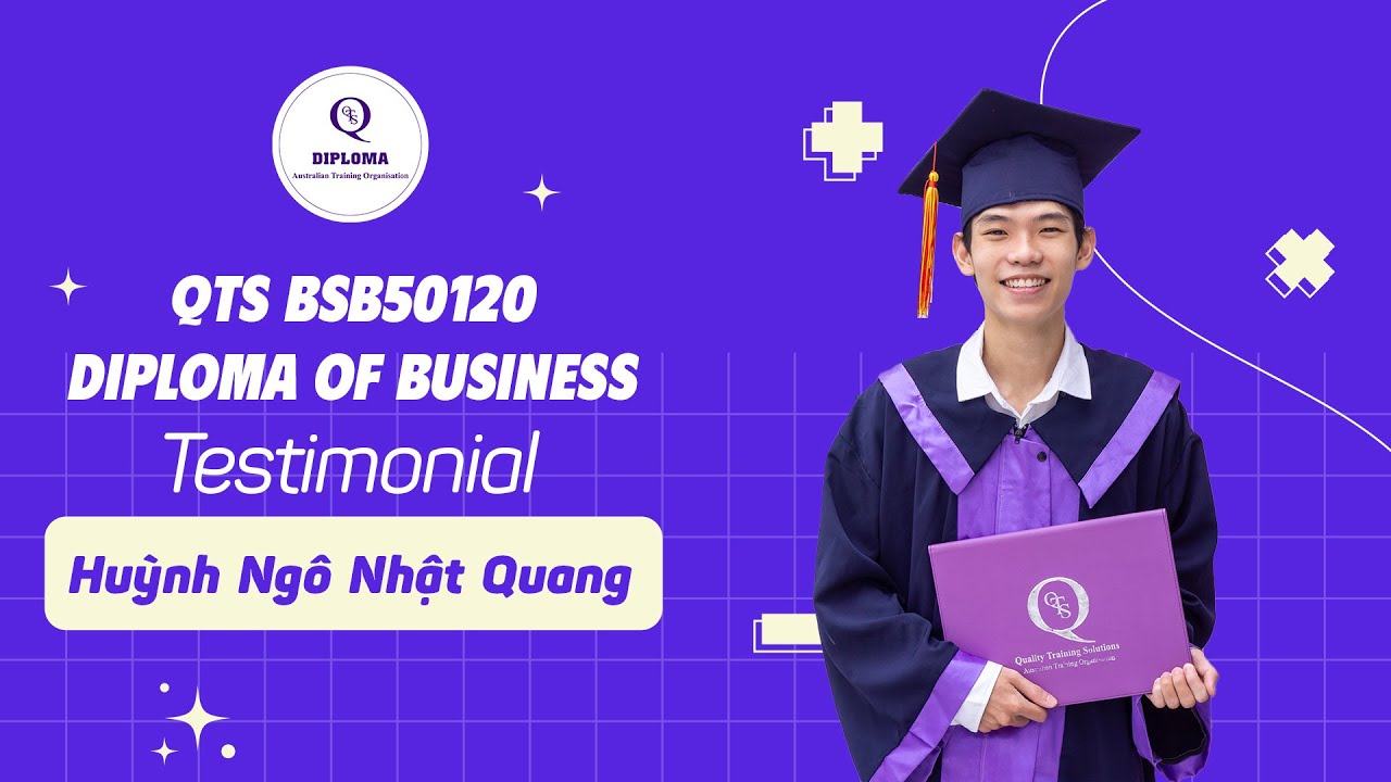 Học viên QTS Australia - Huỳnh Ngô Nhật Quang