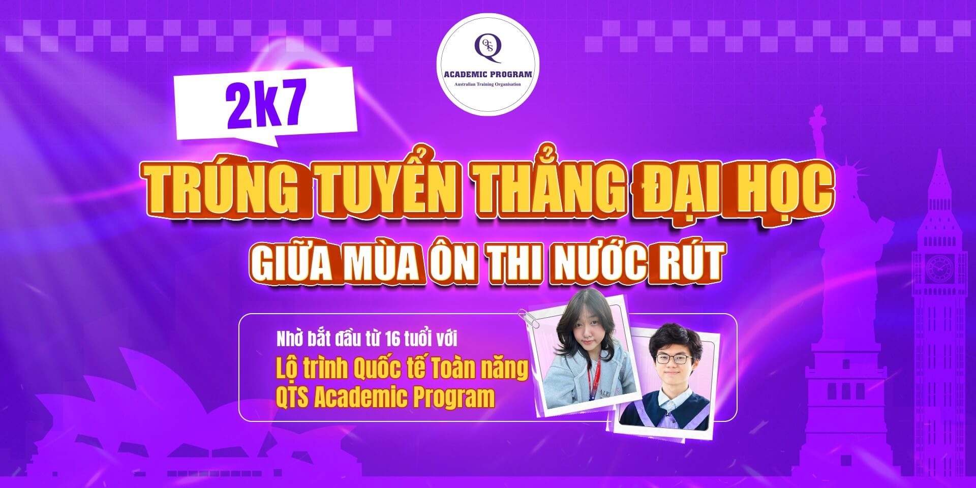 Lộ trình quốc tế QTS Academic Program