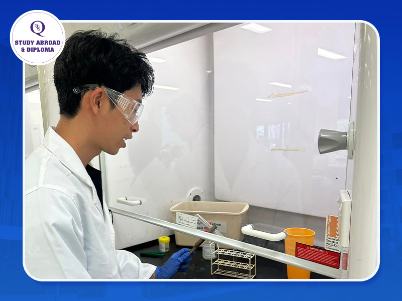 Minh lựa chọn theo đuổi ngành Human Nutrition & Food tại Đại học Canberra