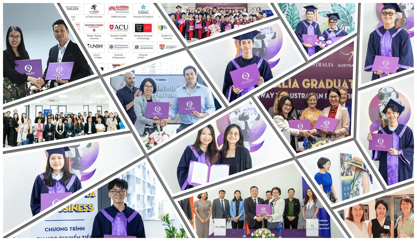 QTS Australia đối tác và học viên