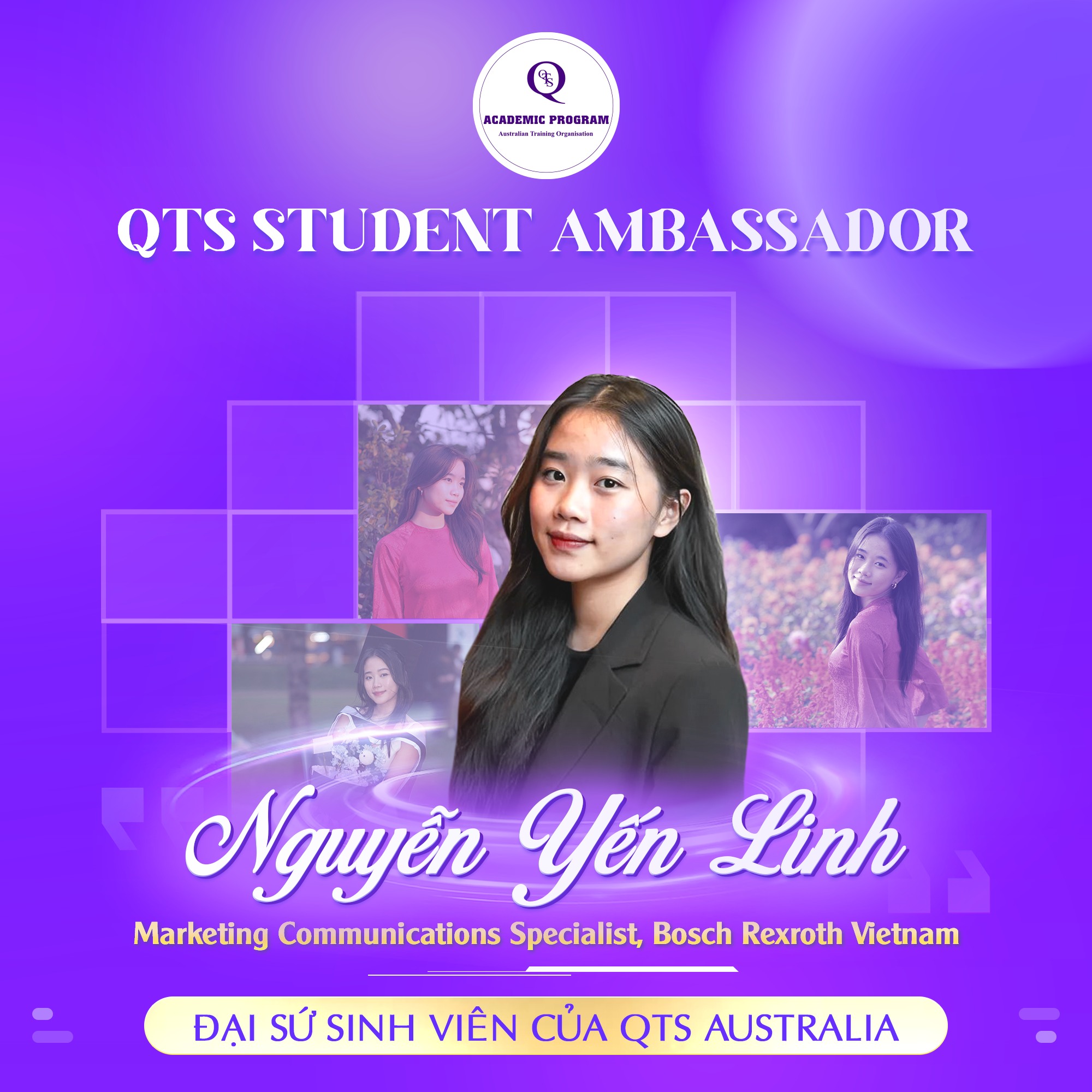 QTS Student Ambassador Nguyen Yen Linh