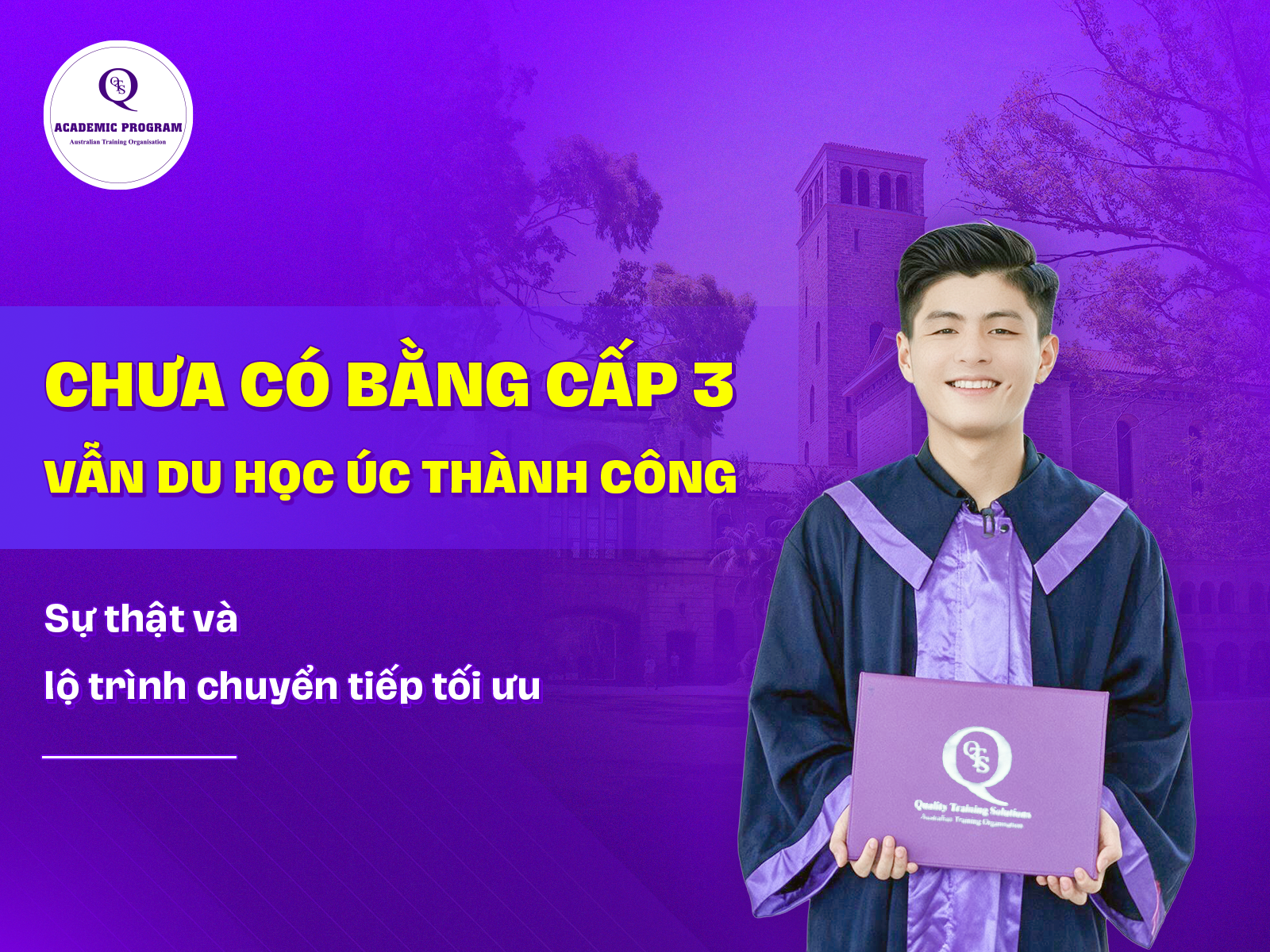 1.Cover 4 Chưa có bằng cấp 3 có du học Úc được không?