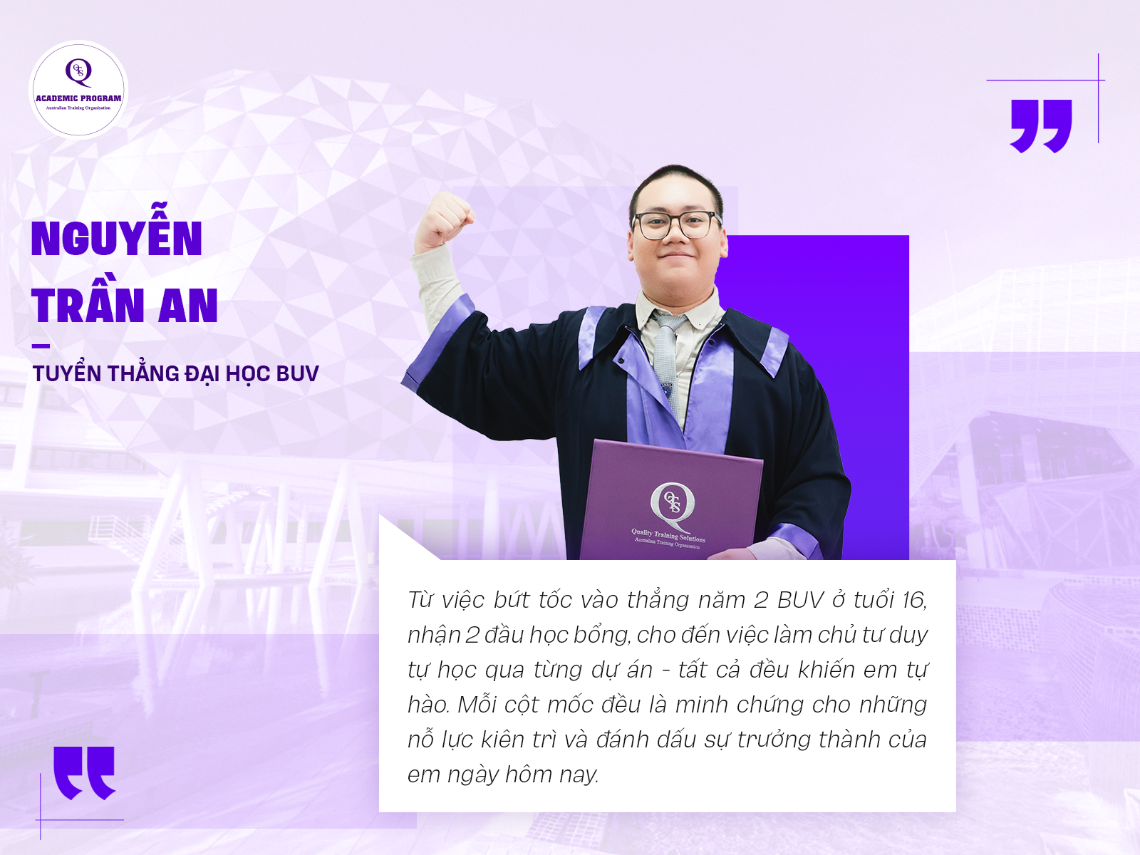 3 4 Nguyễn Trần An - Hành trình “tốc lực” và tư duy nhạy bén của chàng trai 16 tuổi