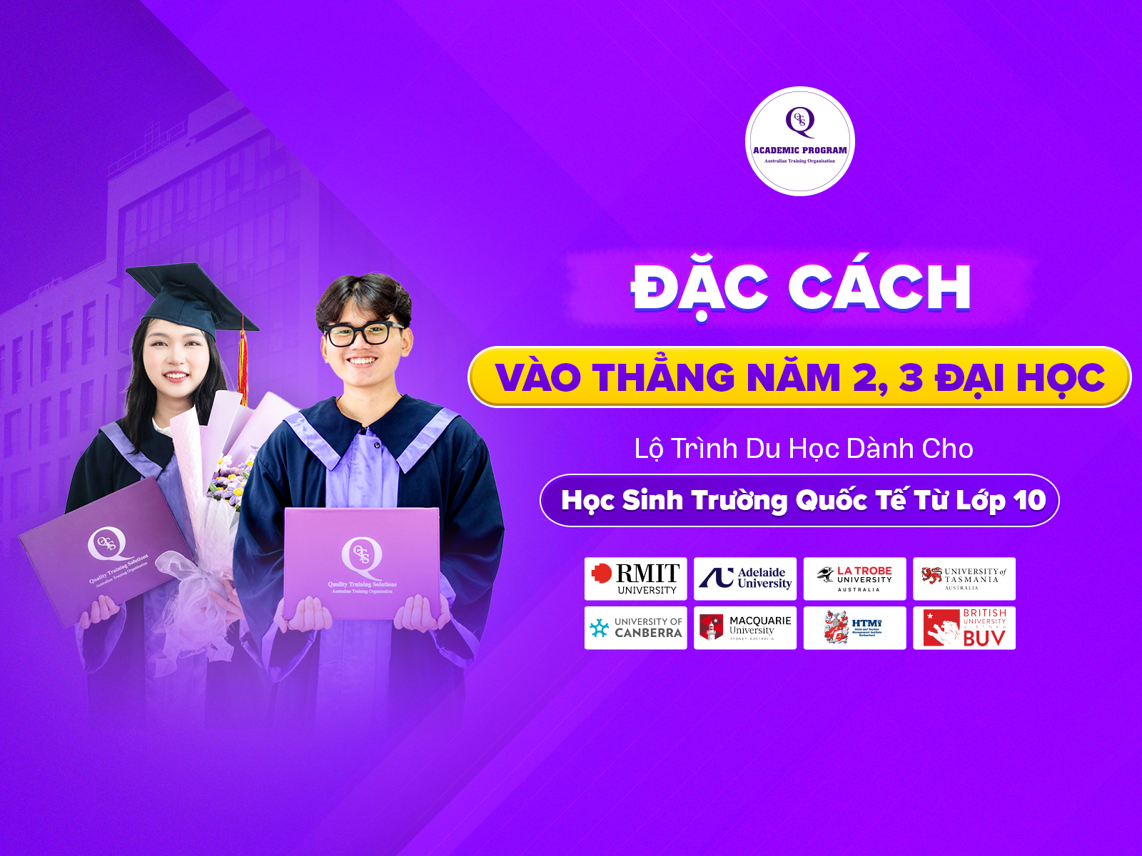 9 Có nhất thiết phải học trường quốc tế để đi du học không?