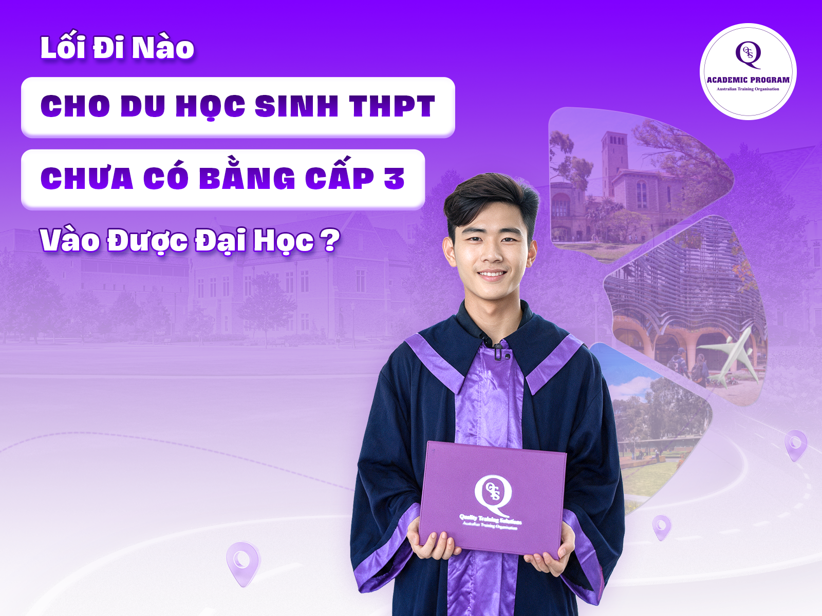 1.Cover 1 Lối Đi Nào Cho Du Học Sinh THPT Chưa Có Bằng Cấp 3 Vào Được Đại Học?