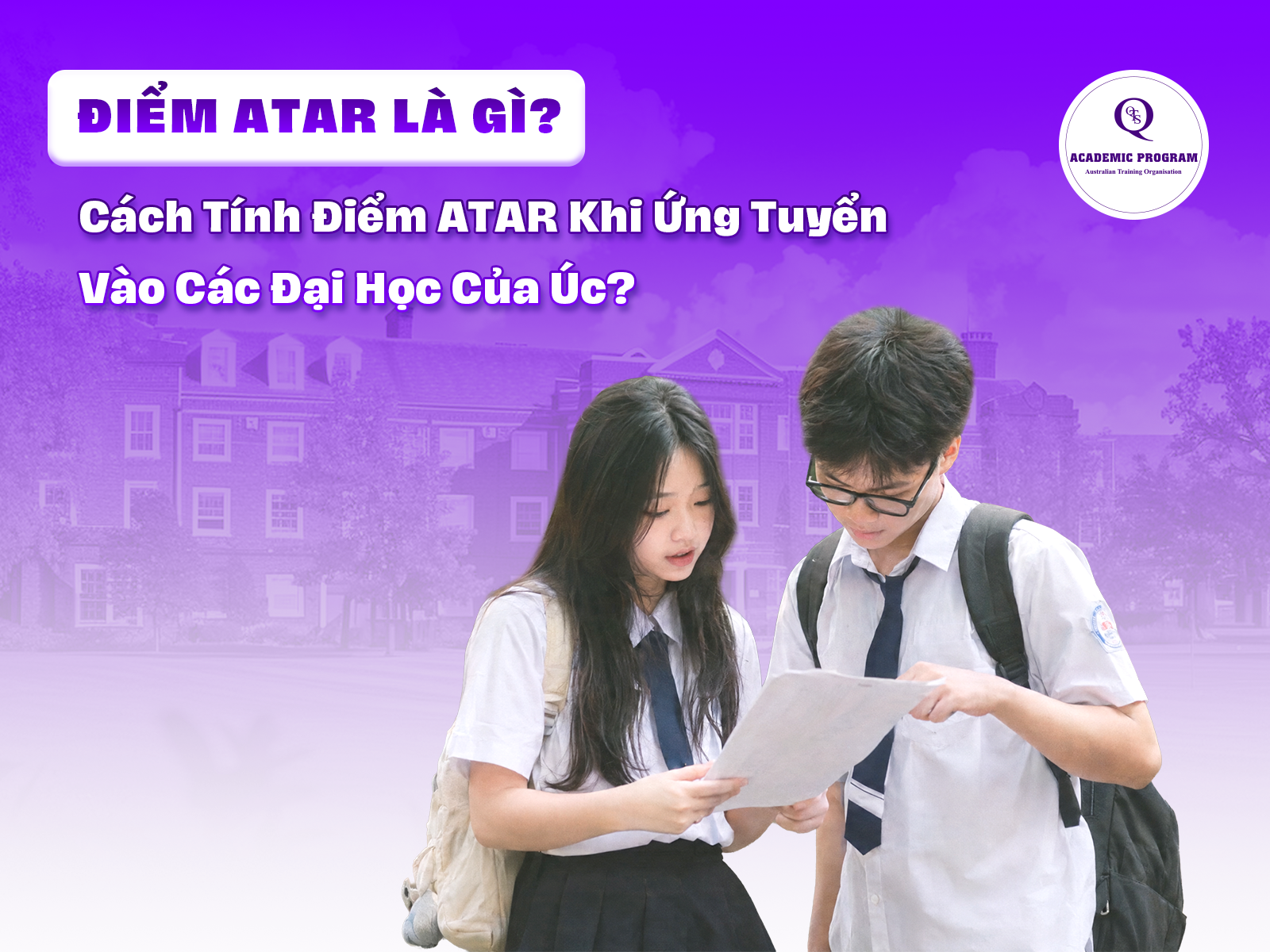 1.Cover Điểm ATAR là gì?